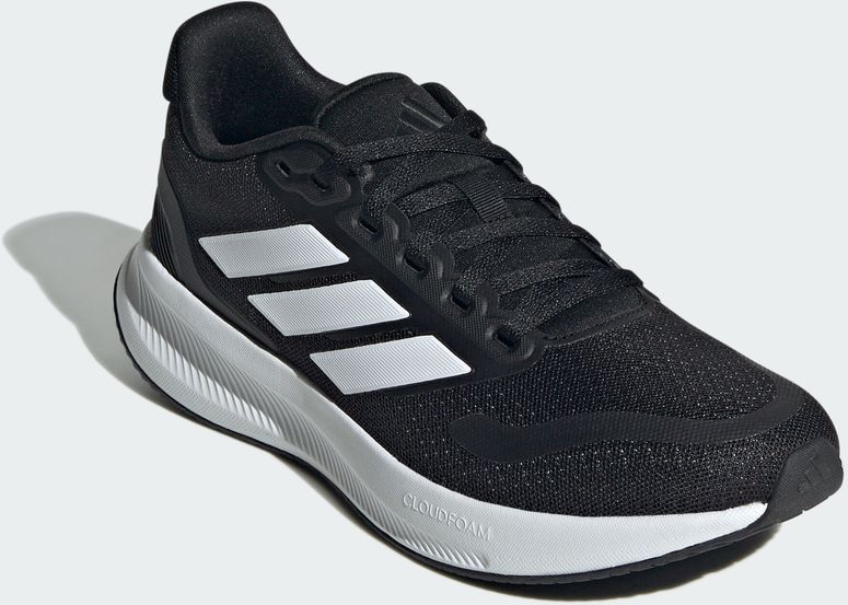 Кроссовки Adidas RUNFALCON 5 J CBLACK/FTWWHT/CBLACK детские - 3