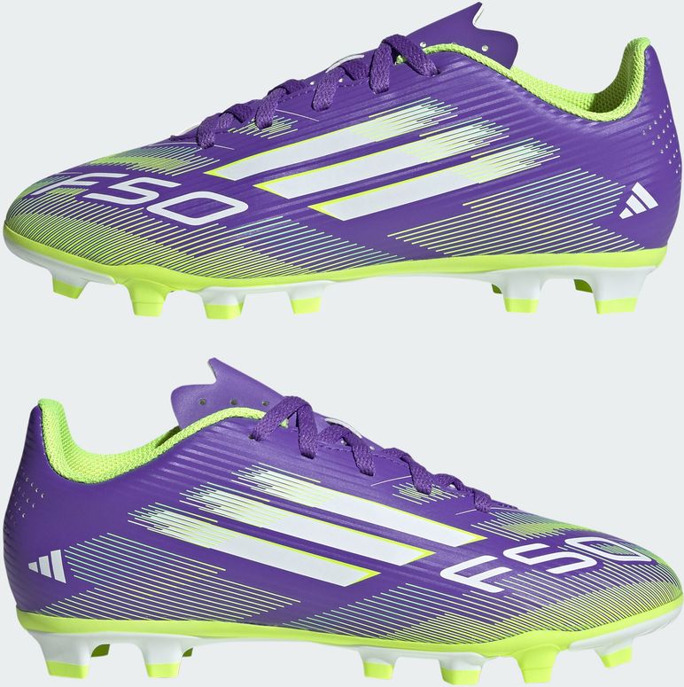 Бутсы Adidas F50 CLUB FG/MG J детские - 5