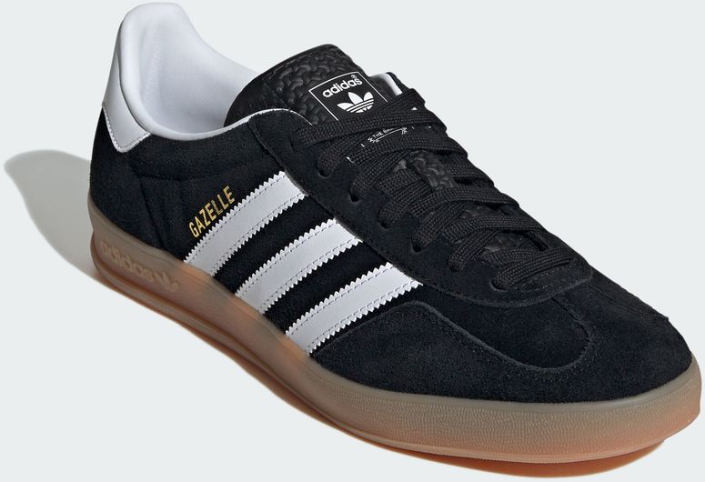Кросівки Adidas GAZELLE INDOOR CBLACK/FTWWHT/GUM2 чоловічі - 3