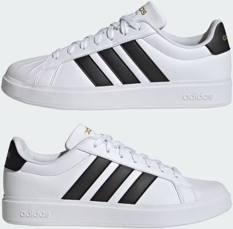 Кроссовки Adidas STREETTALK FTWWHT/CBLACK/GOLDMT мужские - 3
