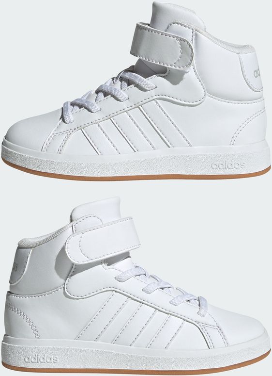 Кроссовки Adidas GRAND COURT MID K детские - 5