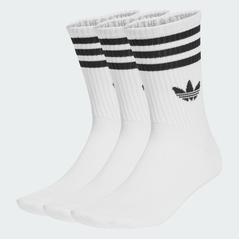 Шкарпетки Adidas 3S CREW S 3P WHITE/WHITE/WHITE - 1