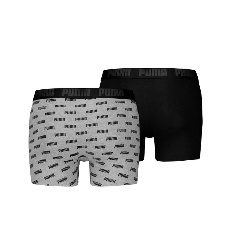 Трусы Puma PUMA MEN EVERYDAY LOGO PRINT BOXERS 2P мужские - 2