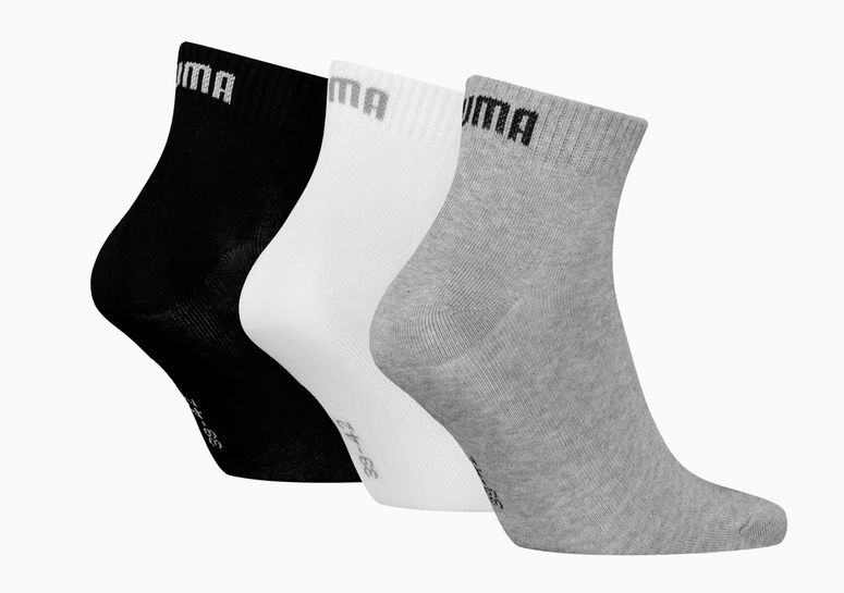 Шкарпетки Puma PUMA UNISEX QUARTER PLAIN 3P - 2