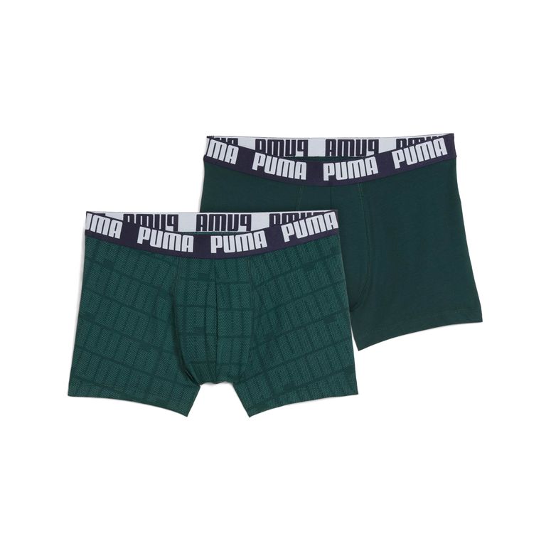 Трусы Puma PUMA MEN LOGO PRINT BOXERS 2P мужские - 1