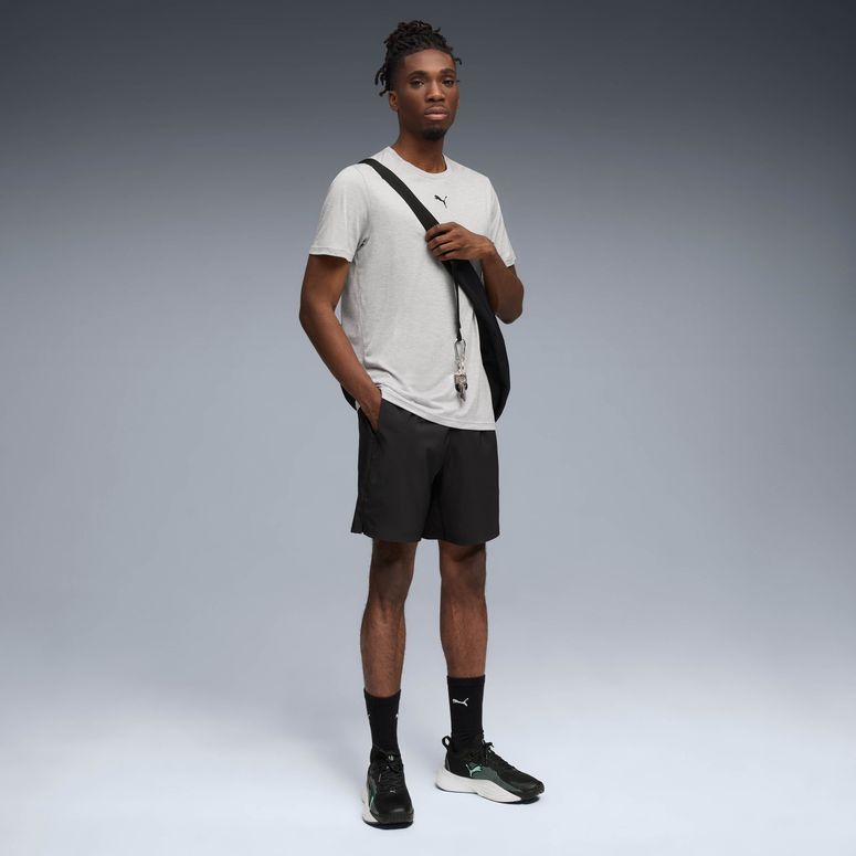 Футболка Puma M TAD ESSENTIALS HEATHER CAT Tee (CF small cat) чоловіча - 3