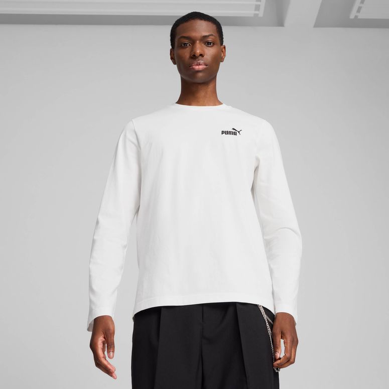 Футболка Puma ESS No. 1 Logo Longsleeve Tee чоловіча - 1