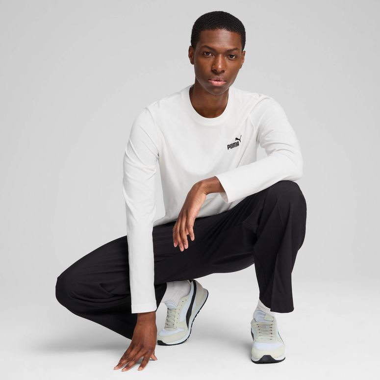 Футболка Puma ESS No. 1 Logo Longsleeve Tee чоловіча - 3