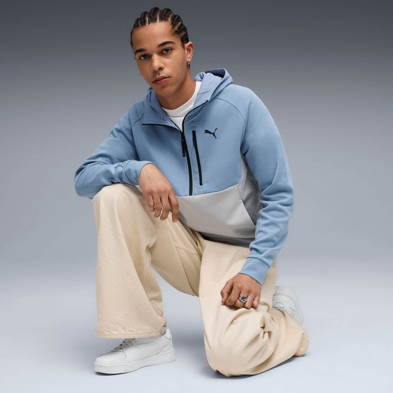 Джемпер Puma PUMATECH Half Zip Hoodie мужской - 3