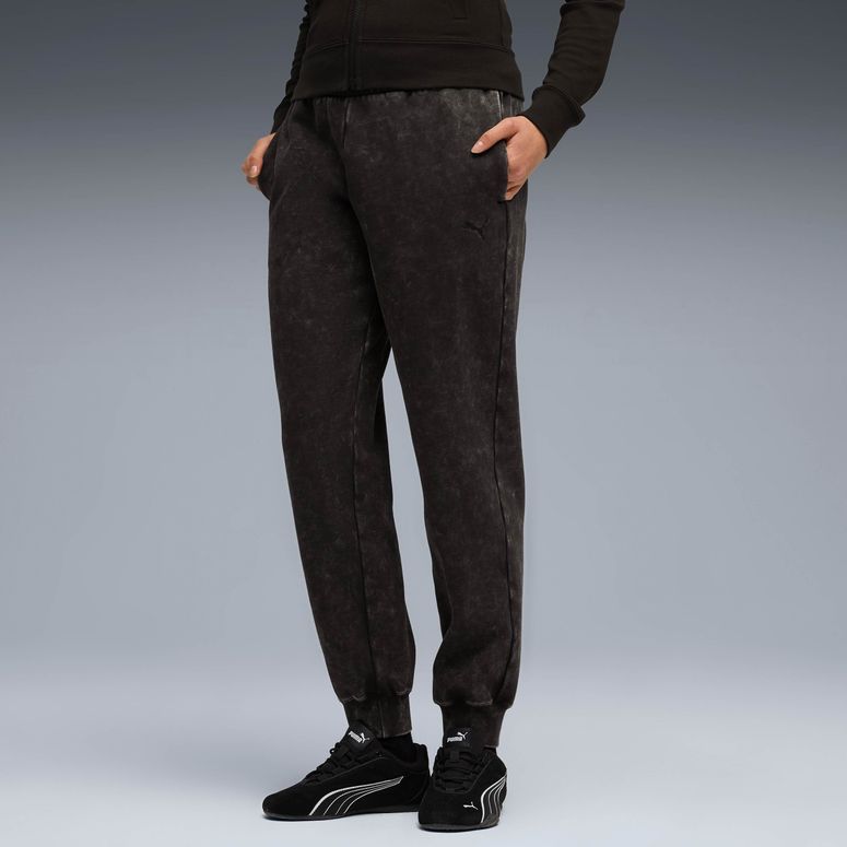 Брюки Puma ESS ELEVATED  Comfort Wash Sweatpants FL cl женские - 1