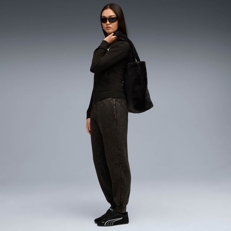Брюки Puma ESS ELEVATED  Comfort Wash Sweatpants FL cl женские - 3