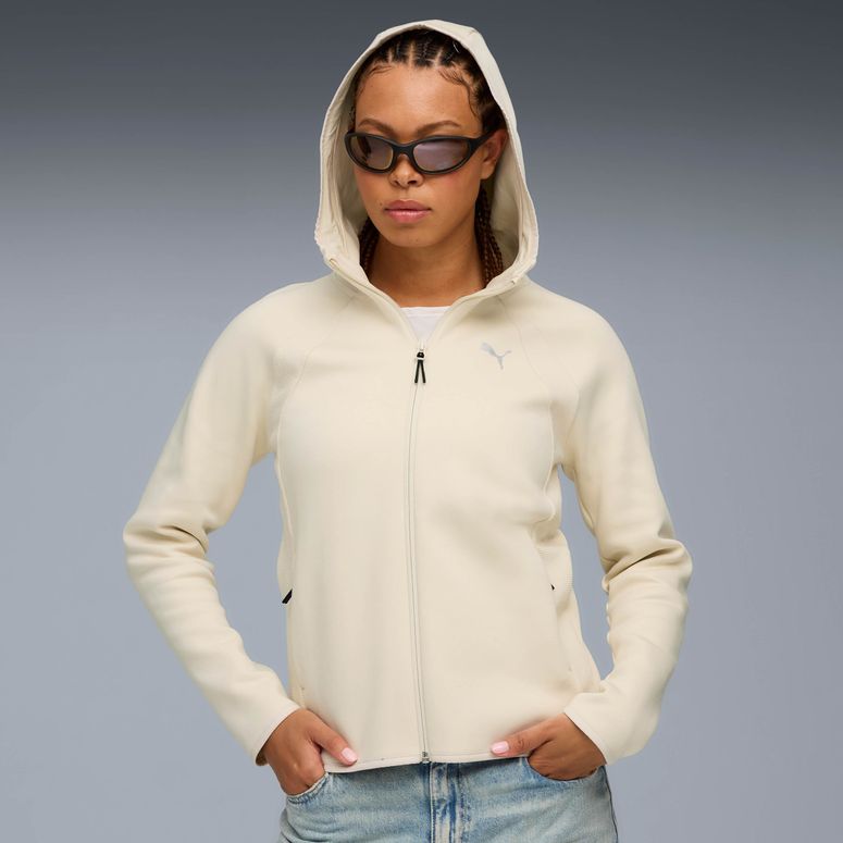 Джемпер Puma EVOSTRIPE FULL-ZIP HOODIE DK женский - 1