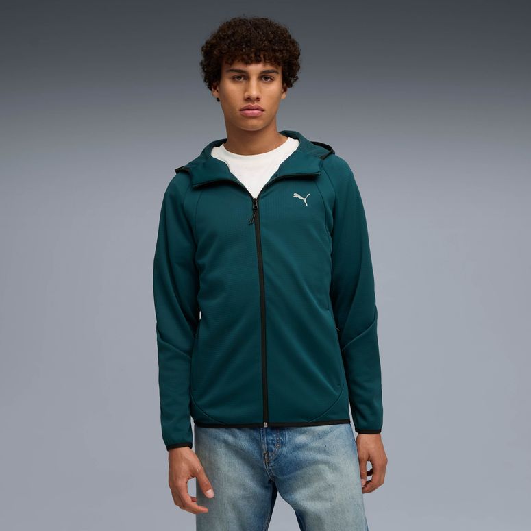 Джемпер Puma EVOSTRIPE Warm FZ Hoodie мужской - 1