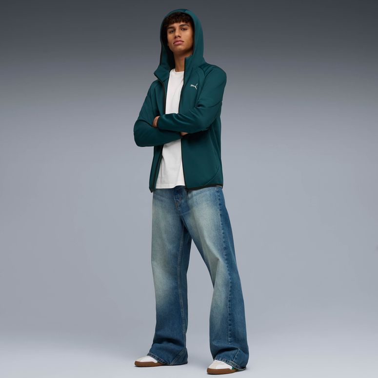 Джемпер Puma EVOSTRIPE Warm FZ Hoodie мужской - 3