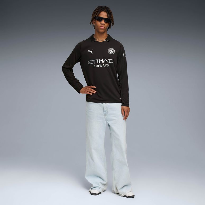 Футболка Puma MCFC Away Jersey Replica LS чоловіча - 5