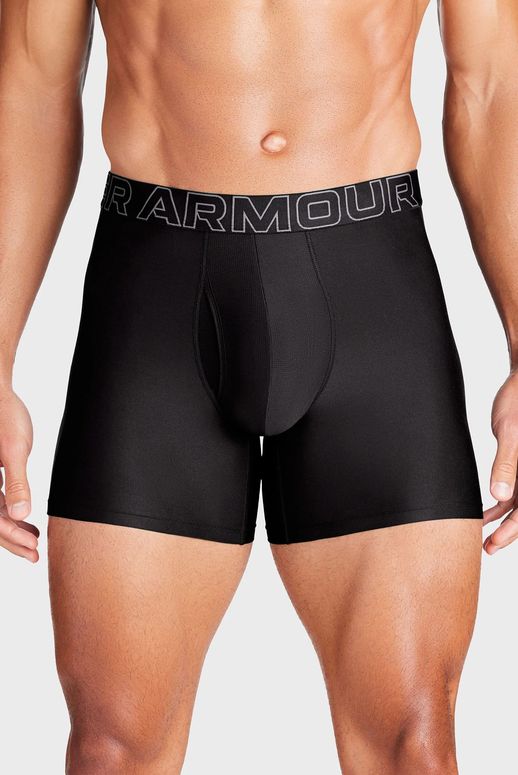Труси UNDER ARMOUR UUSHJ04M Underwear Boxers UA PERFORMANCE TECH - SOLID 6" 3PK чоловічі - 3