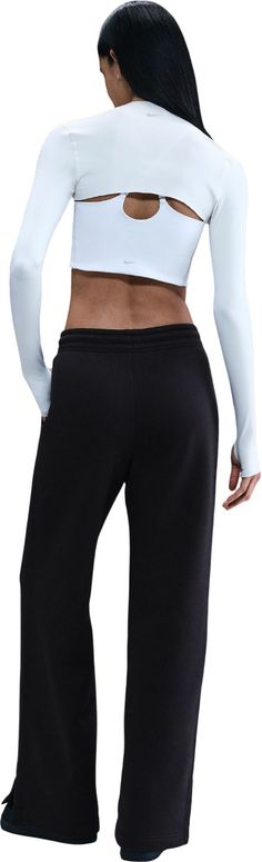 Брюки Nike W NSW PHNX FLC HR PANT WIDE 2 женские - 6