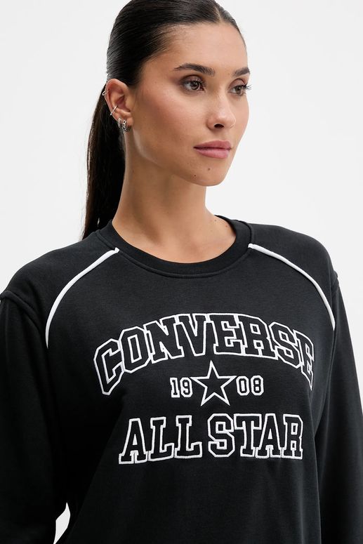 Джемпер Converse SNEAKER PATCH HOODIE женский - 3