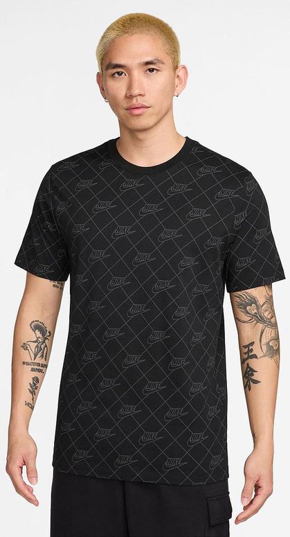 Футболка Nike M NSW TEE AOP SSNL CLUB чоловіча - 1