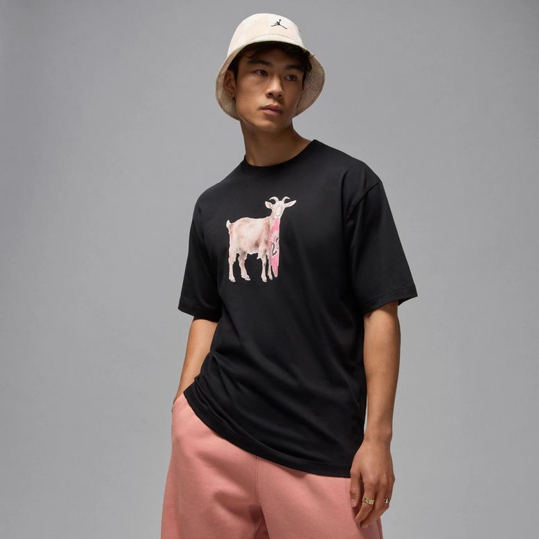 Футболка Jordan M J NC GOAT SS CREW мужская - 1