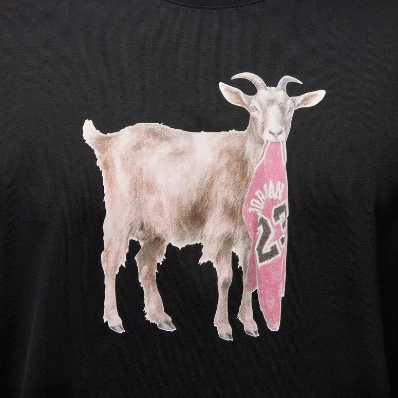 Футболка Jordan M J NC GOAT SS CREW мужская - 5