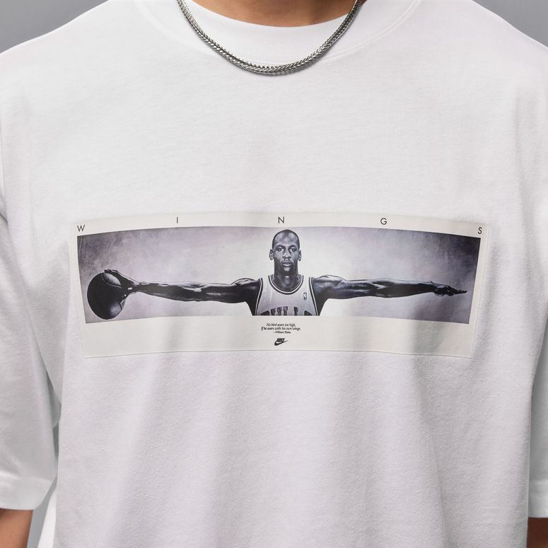 Футболка Jordan M J NC WINGS PHOTO SS CREW мужская - 4