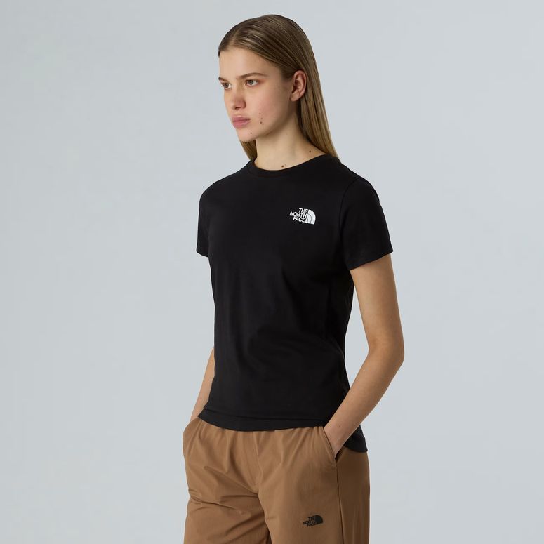 Футболка THE NORTH FACE W SS BOX NSE SLIM TEE женская - 1