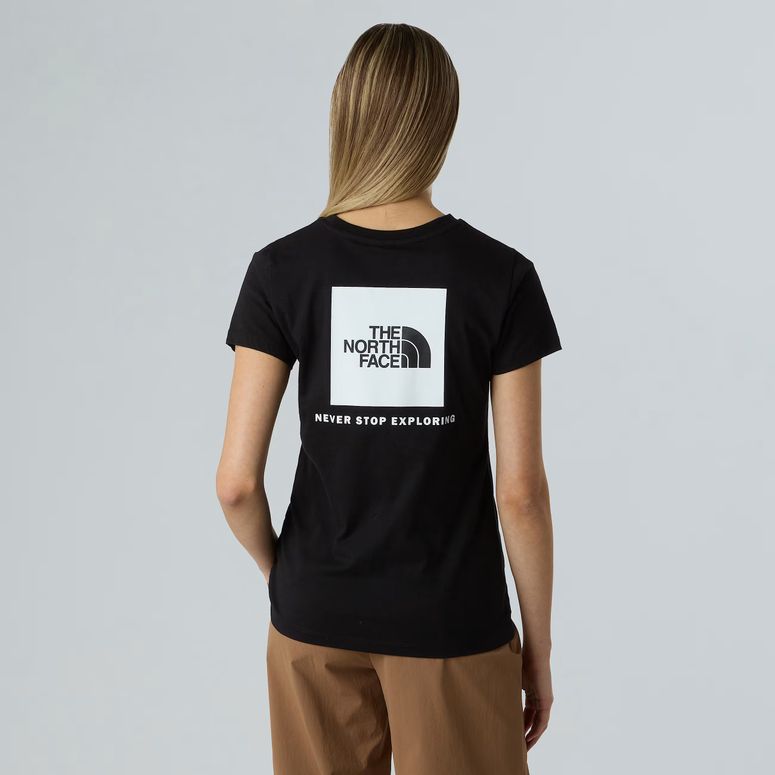 Футболка THE NORTH FACE W SS BOX NSE SLIM TEE женская - 2