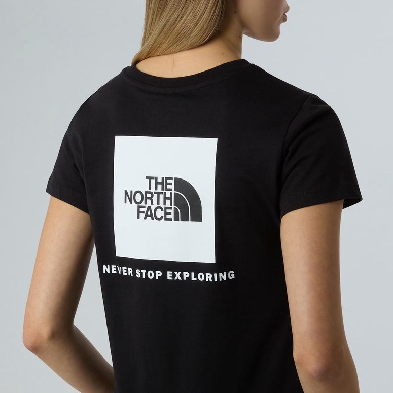 Футболка THE NORTH FACE W SS BOX NSE SLIM TEE женская - 4