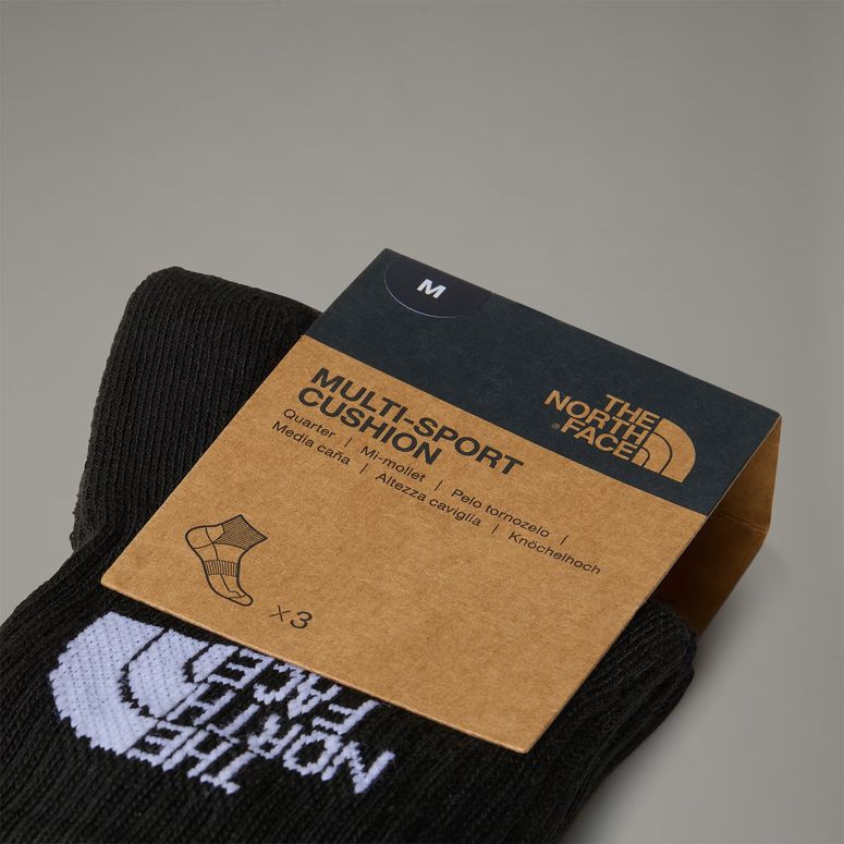 Шкарпетки THE NORTH FACE MULTI SPORT CUSH QUARTER SOCK 3P - 8
