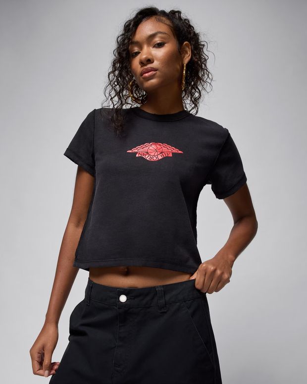Футболка Jordan W J FLT SS SHGF GFX TEE RA жіноча - 1