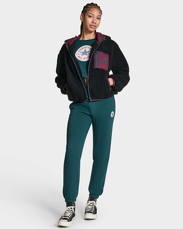Куртка Converse STAR CHEVRON SHERPA жіноча - 4