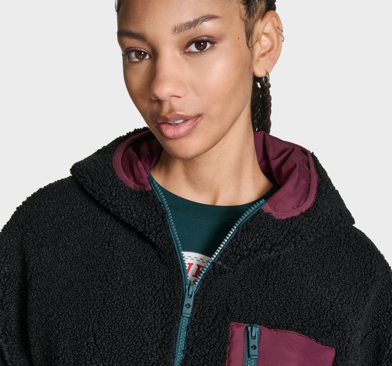 Куртка Converse STAR CHEVRON SHERPA жіноча - 6
