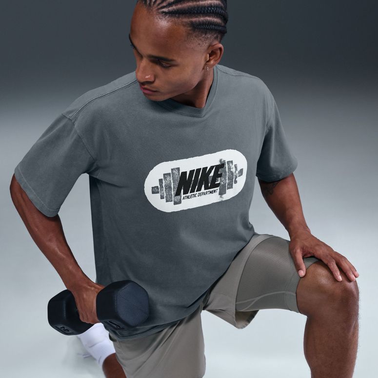 Футболка Nike M NK TEE M90 GYM HERITAGE чоловіча - 8