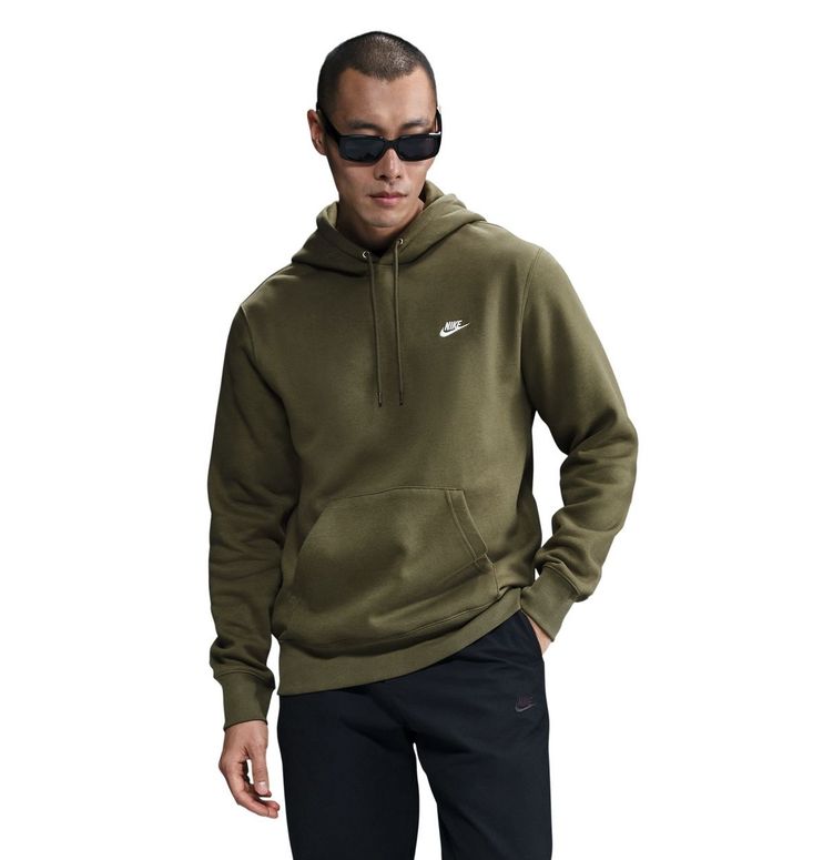 Джемпер Nike M NK CLUB BB PO HOODIE мужской - 1