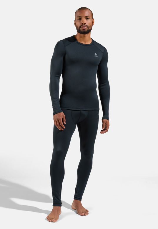 Термофутболка ODLO FUNDAMENTALS ACTIVE WARM BL TOP crew neck l/s мужская - 4