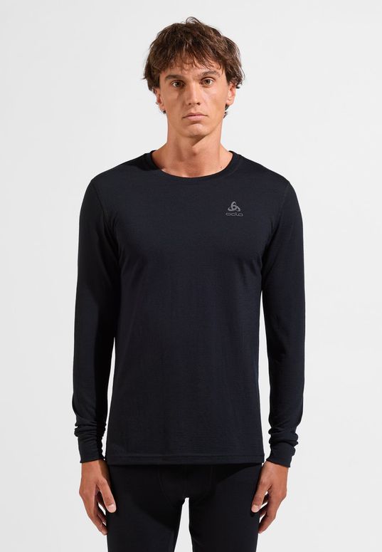 Термофутболка ODLO MERINO 200 BL TOP crew neck l/s мужская - 1