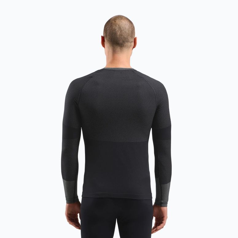 Термофутболка ODLO FUNDAMENTALS PERFORMANCE WARM BL TOP crew neck l/s мужская - 2