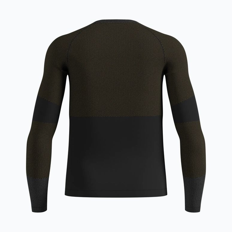Термофутболка ODLO FUNDAMENTALS PERFORMANCE WARM BL TOP crew neck l/s мужская - 6