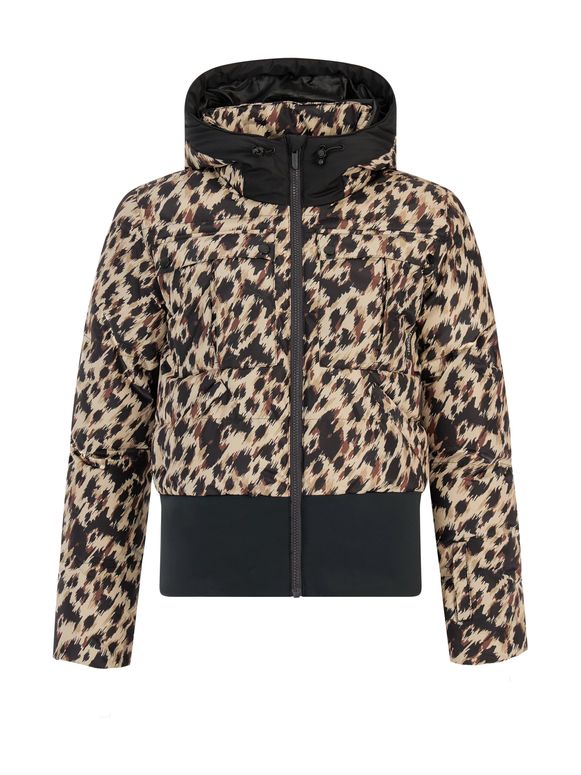 Куртка Protest Jetta Leopard puffer ski jacket жіноча - 7