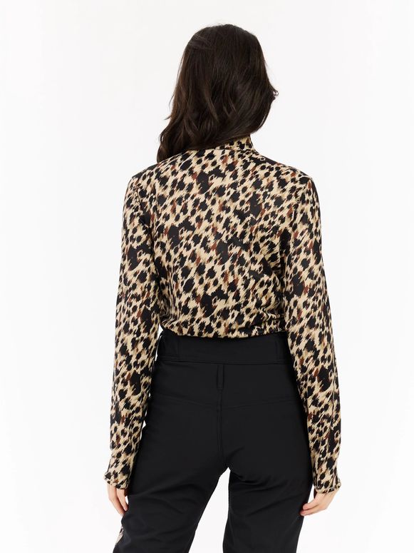 Джемпер Protest Vessy Leopard mid layer женский - 5