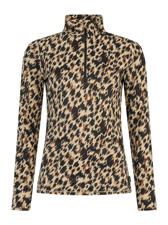 Джемпер Protest Vessy Leopard mid layer женский - 8