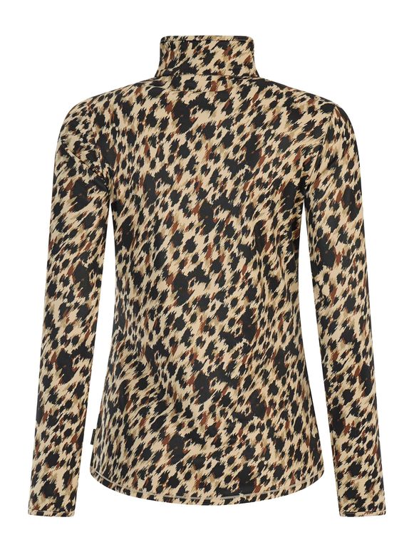 Джемпер Protest Vessy Leopard mid layer женский - 9