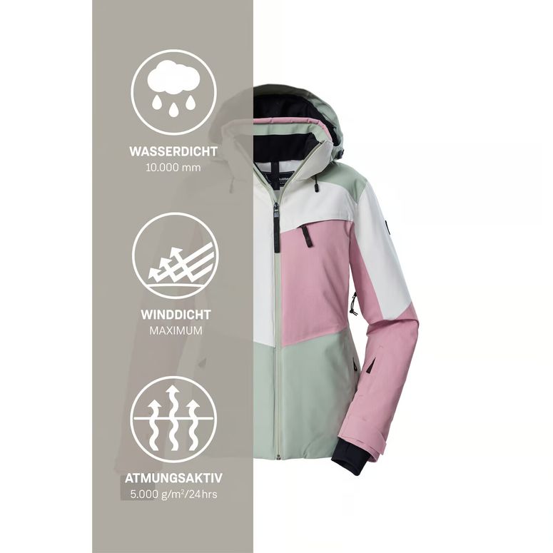 Куртка KILLTEC KSW 39 WMN SKI JCKT жіноча - 7