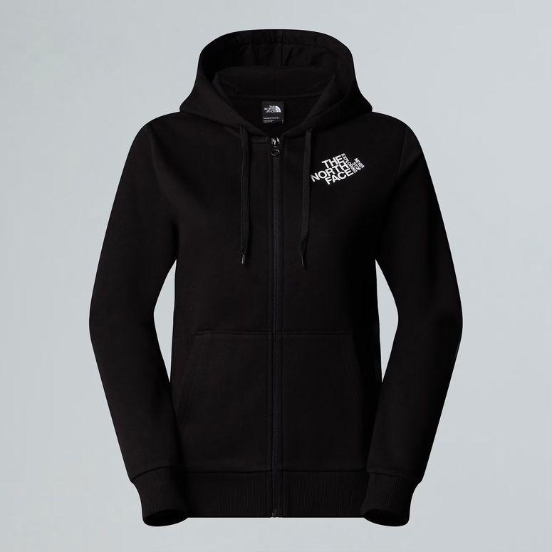Джемпер THE NORTH FACE W BLANCA PEAK FULL ZIP HOODED SWEATSHIRT женский - 1
