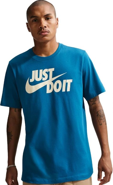 Футболка Nike M NSW TEE JUST DO IT SWOOSH чоловіча - 1