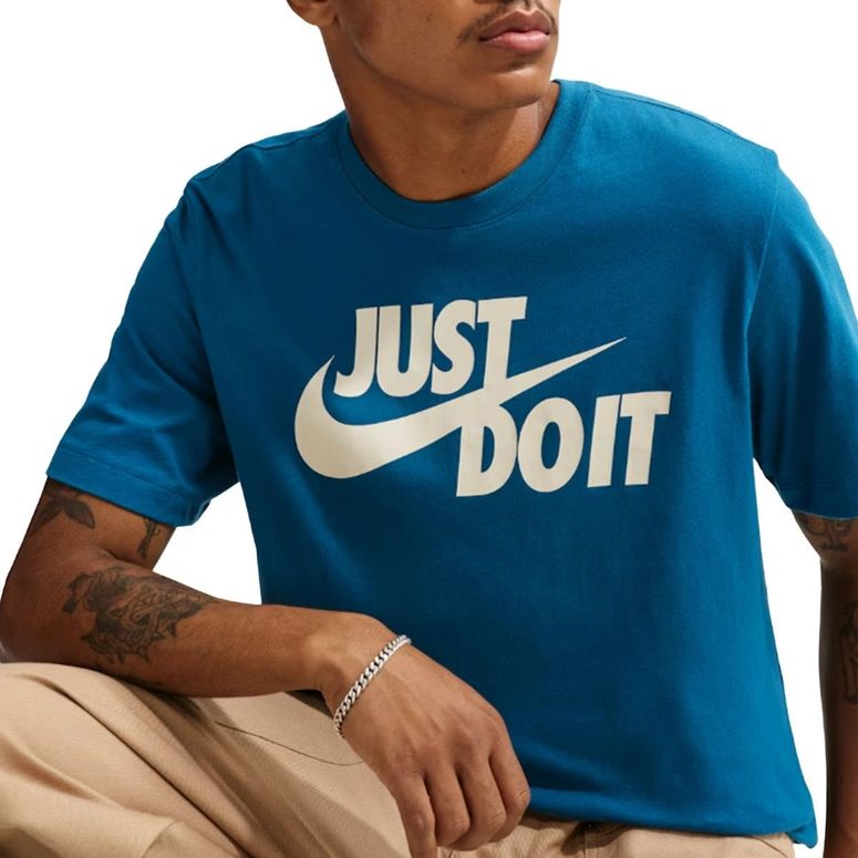 Футболка Nike M NSW TEE JUST DO IT SWOOSH чоловіча - 3