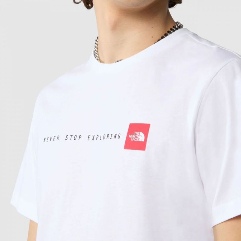 Футболка THE NORTH FACE M SS NEVER STOP EXPLORING TEE чоловіча - 4