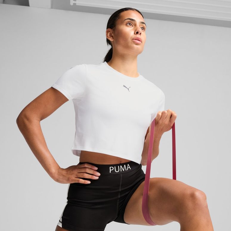 Футболка Puma W TAD ESSENTIAL Baby Tee женская - 5