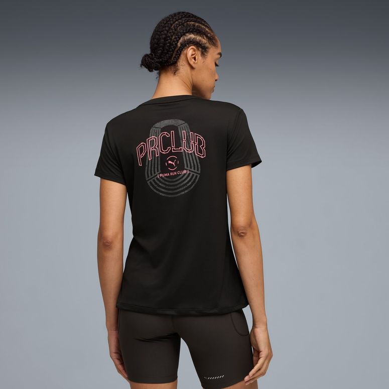 Футболка Puma W Run Club Graphic Tee женская - 4